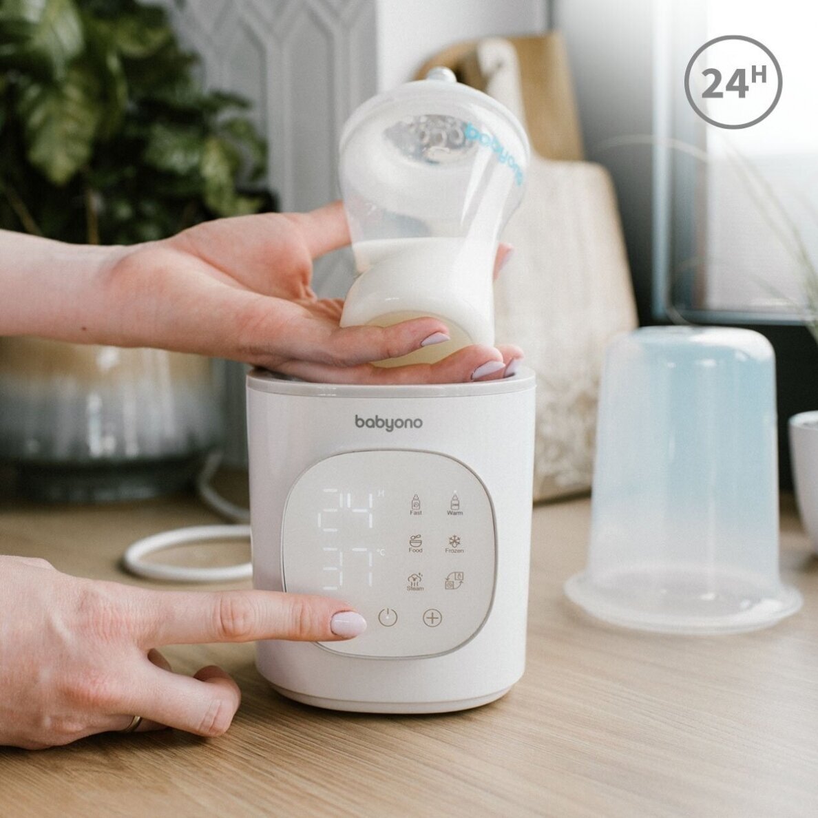 Электронный подогреватель пищи и стерилизатор BabyOno 1599 4