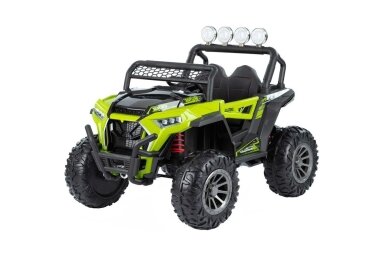 Electric car MONSTER 4WD with remote control Green Electric car MONSTER 4WD with remote control Green