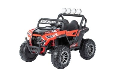 Electric car MONSTER 4WD with remote control Red Electric car MONSTER 4WD with remote control Red