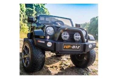 Electric Ride On Car JEEP HP-12 Black 1