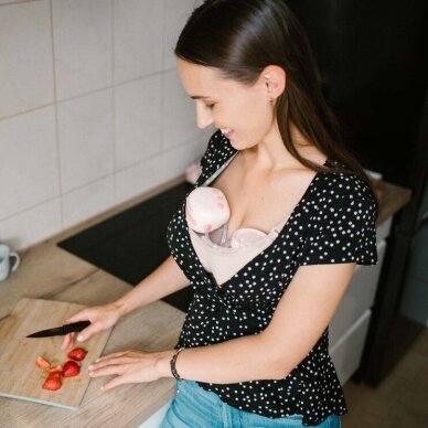 Elektrinis laisvų rankų pientraukis BabyOno TWINNY 6