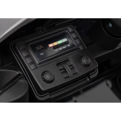 Детский лицензированный электромобиль BMW M4, SX2418 - 12V Black 8