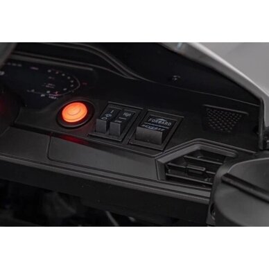 Детский лицензированный электромобиль BMW M4, SX2418 - 12V Black 9