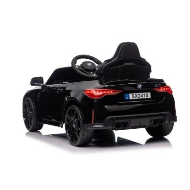Детский лицензированный электромобиль BMW M4, SX2418 - 12V Black 3 Детский лицензированный электромобиль BMW M4, SX2418 - 12V Black 3