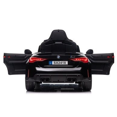 Детский лицензированный электромобиль BMW M4, SX2418 - 12V Black 6 Детский лицензированный электромобиль BMW M4, SX2418 - 12V Black 6
