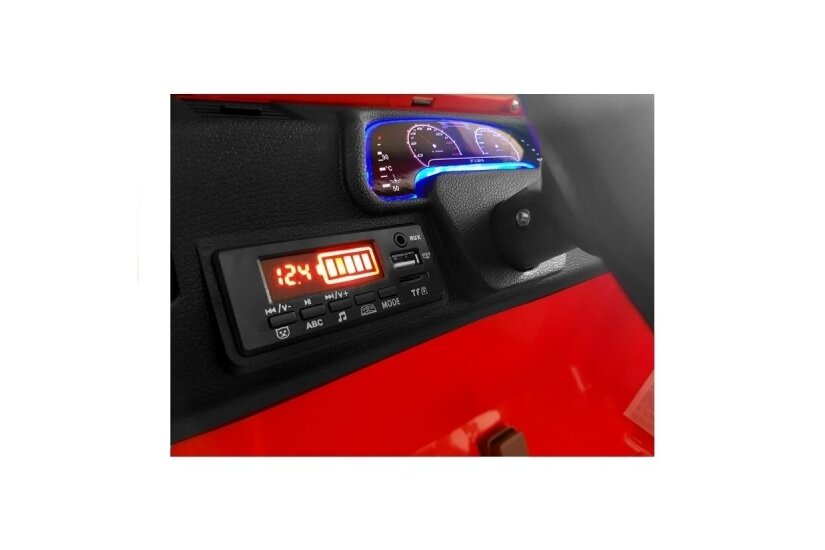 Electric Ride On Car JEEP HP-12 - Red 6 Electric Ride On Car JEEP HP-12 - Red 6