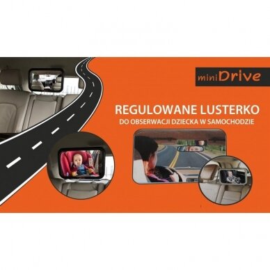 Зеркало контроля за ребёнком в автомобиле MiniDrive 1