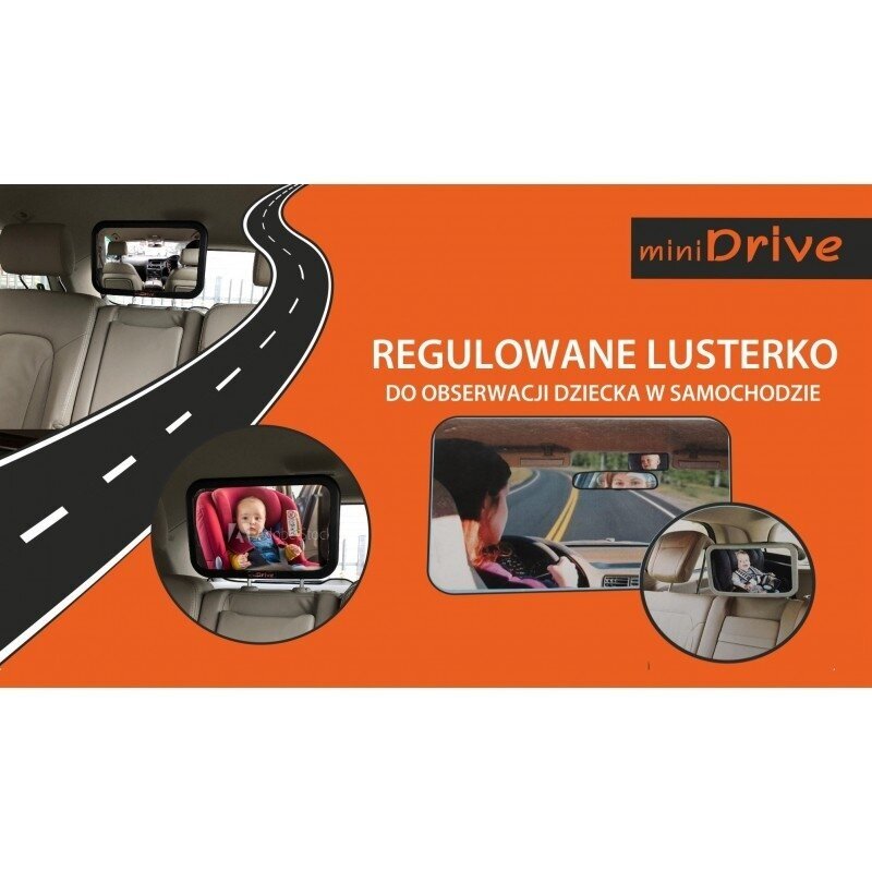 Galinio vaizdo veidrodėlis kūdikiui stebėti MiniDrive 1 Galinio vaizdo veidrodėlis kūdikiui stebėti MiniDrive 1