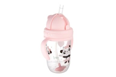 Cup with Weighted Straw Canpol EXOTIC ANIMALS 56/606 Pink Cup with Weighted Straw Canpol EXOTIC ANIMALS 56/606 Pink