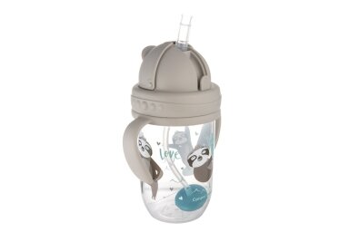 Cup with Silicone Straw Canpol EXOTIC ANIMALS 56/606 Cup with Silicone Straw Canpol EXOTIC ANIMALS 56/606