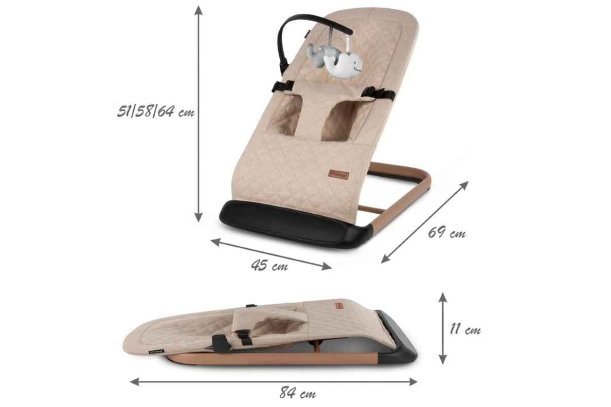 Kidwell LARO rocking chair Beige/Wooden 5 Kidwell LARO rocking chair Beige/Wooden 5
