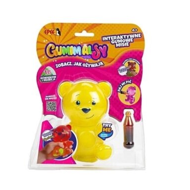 Interaktyvus žaislas Gummymals Gummy BEAR Yellow Interaktyvus žaislas Gummymals Gummy BEAR Yellow