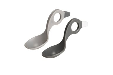 I CAN spoon 2 pcs, Grey/Midnight Grey