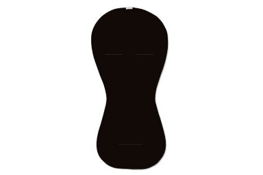 Protective cover BabyMatex PADDI Black