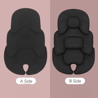 Įdėklas universalus autokėdutęi, vežimėliui Black