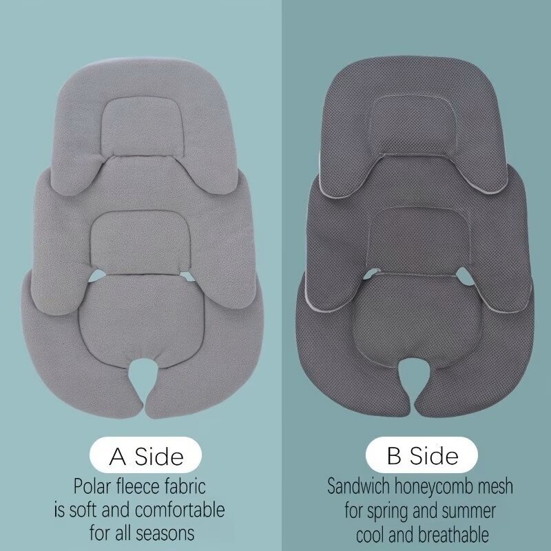 Įdėklas universalus autokėdutęi, vežimėliui Grey Įdėklas universalus autokėdutęi, vežimėliui Grey