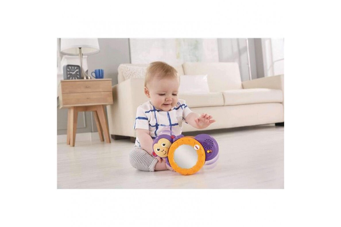 Interactive Toy Fisher Price 1-2-3 CRAWL ALONG MONKEY 3 Interactive Toy Fisher Price 1-2-3 CRAWL ALONG MONKEY 3