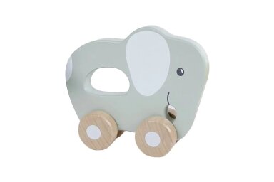 Wooden toy on wheels Big Tree ROLLING ANIMAL Wooden toy on wheels Big Tree ROLLING ANIMAL