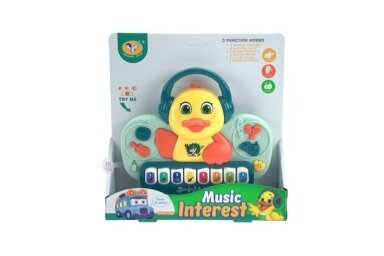 Interactive, musical toy Askato PIANO DUCK Interactive, musical toy Askato PIANO DUCK