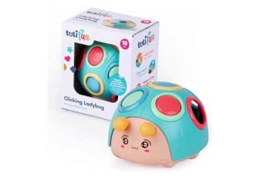 Interactive Toy Tulifun CLICKING LADYBUG Interactive Toy Tulifun CLICKING LADYBUG