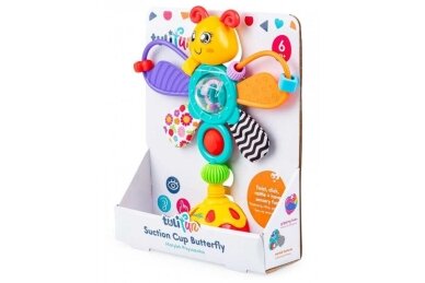 Interactive sensory toy with Suction Cup Tulifun BUTTERFLY 2 Interactive sensory toy with Suction Cup Tulifun BUTTERFLY 2