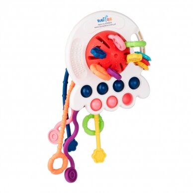 Interaktyvus sensorinis žaislas - kramtukas Dumel OCTOPUS 1