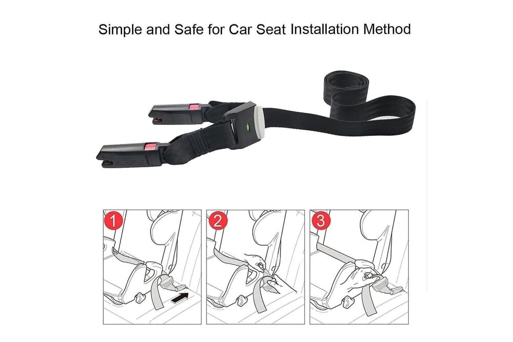 Isofix belt for child seat 2