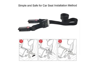 Isofix belt for child seat 2