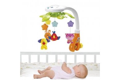 Baby Crib Mobile with Lights and Relaxing Music Winfun 0845 2