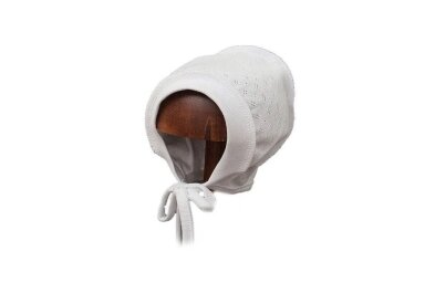 Openwork knit cap LORITA 28 B , 52 cm Openwork knit cap LORITA 28 B , 52 cm