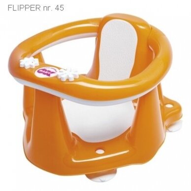 Kėdutė maudymui OK BABY FLIPPER Orange
