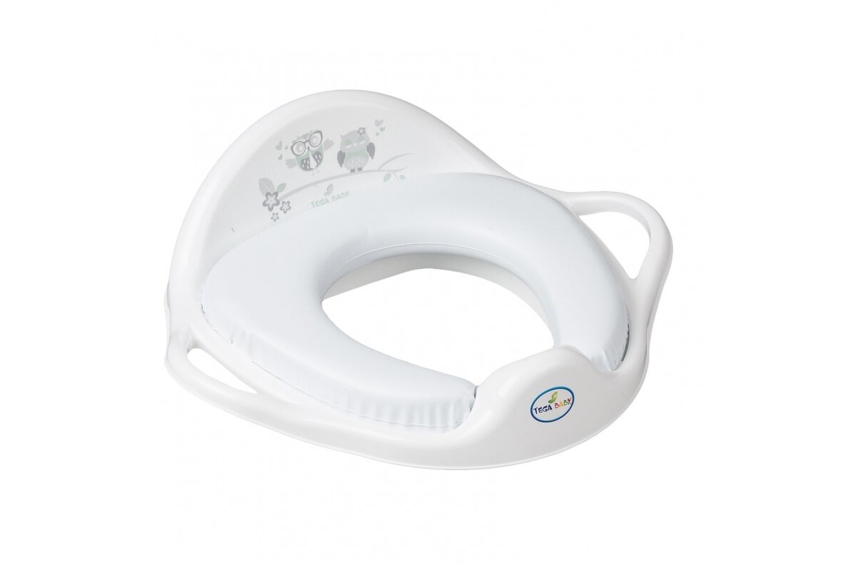 SOFT TOILET TRAINER OWLS White