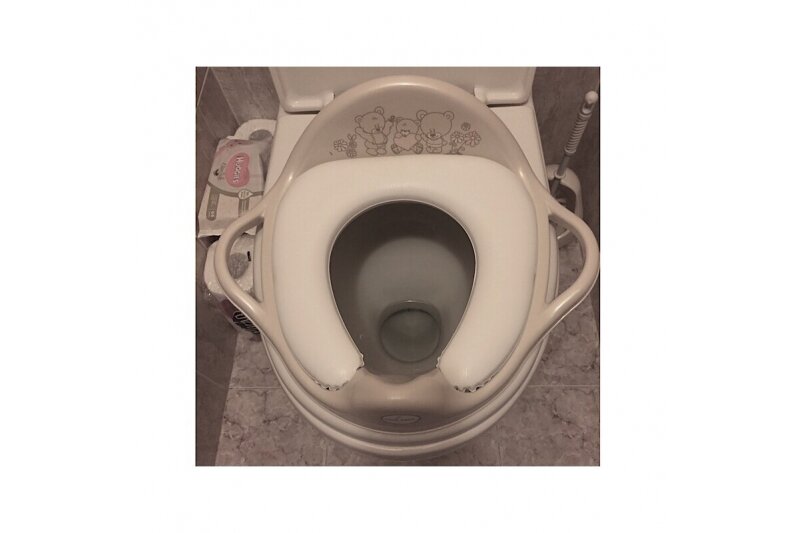 Toilet seat soft pad Tega LITTLE BUNNIES, Mint 1 Toilet seat soft pad Tega LITTLE BUNNIES, Mint 1