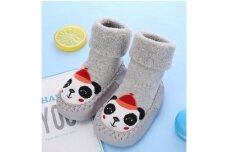 Socks with rubber soles Grey Panda