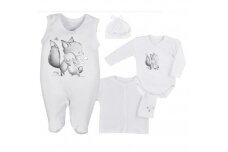 Baby Layette Set  Newborn Baby Clothes Koala FOXY ECRI  4 parts,62