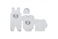 Baby Layette Set  Newborn Baby Clothes Koala RABBIT 4 parts,56