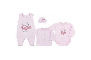 Baby Layette Set Newborn Baby Clothes Koala SLEEPING BEAR 4 parts, 68 Baby Layette Set Newborn Baby Clothes Koala SLEEPING BEAR 4 parts, 68