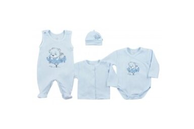 Baby Layette Set Newborn Baby Clothes Koala SLEEPING BEAR 4 parts, 68 Baby Layette Set Newborn Baby Clothes Koala SLEEPING BEAR 4 parts, 68