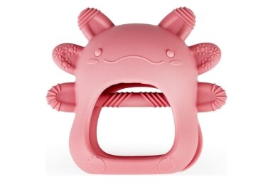 Silicone Teether GiliGums AXOLOTL Pink