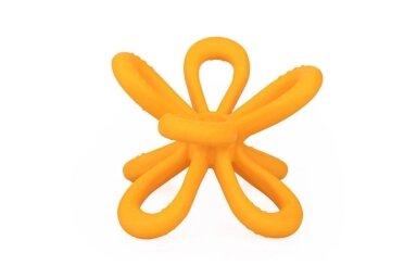 Teether Silicone GiliGums FLOWER Yellow