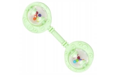 Silicone Teether with Rattle GiliGums DOUBLE Silicone Teether with Rattle GiliGums DOUBLE