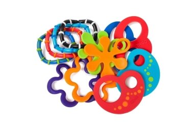 Teether set Oball 12 LINKY LOOPS™