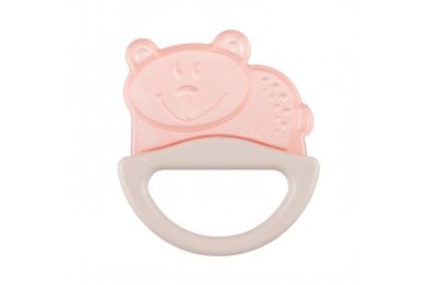 Rattle with Soft Bite Teether Canpol 13/107 Pink Rattle with Soft Bite Teether Canpol 13/107 Pink
