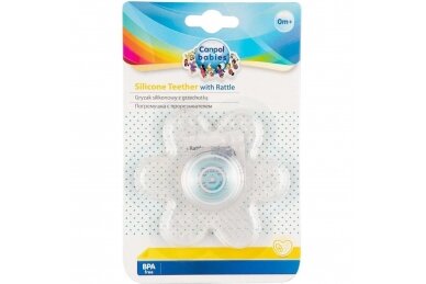 Teether Canpol 56/143 Blue 1 Teether Canpol 56/143 Blue 1