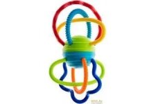 Educational  Baby Teether Toy Oball CLICKTY TWIST