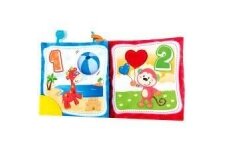 Educational cloth book with teether Winfun TAKE-ALONG CRINKLE BOOK 2