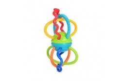 Educational  Baby Teether Toy Oball CLICKTY TWIST 1