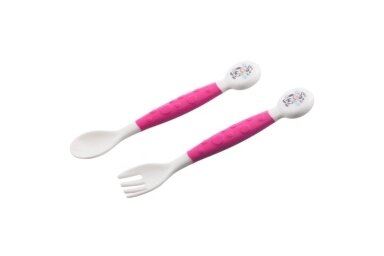 Flexible Cutlery Canpol 56/580 Pink