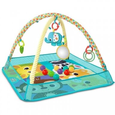 Lavinamasis kilimelis Bright Starts More-In-One Ball Pit Fun Lavinamasis kilimelis Bright Starts More-In-One Ball Pit Fun