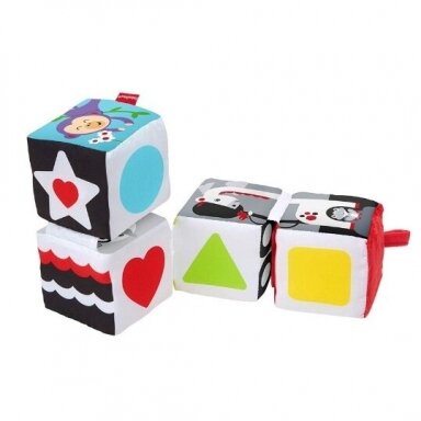 Kaladėlės minkštos mokomosios Fisher Price GFC37 Kaladėlės minkštos mokomosios Fisher Price GFC37